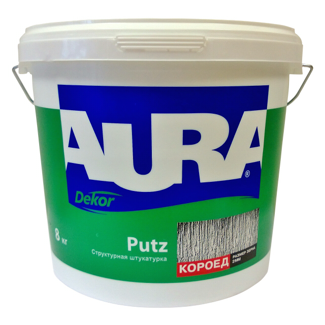���������� ���������� �����. AURA PUTZ DECOR 8��, ������ 2,0��, ���.4607003915742  