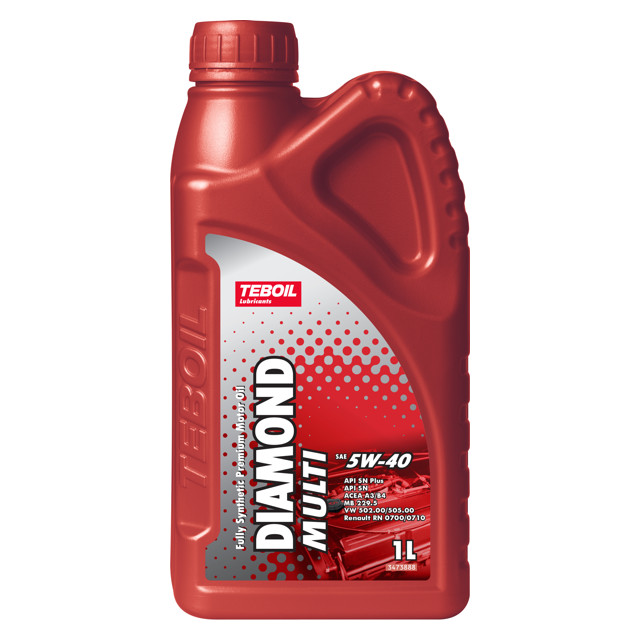 ���������� ����� �������� TEBOIL DIAMOND MULTI 5W-40 1�  