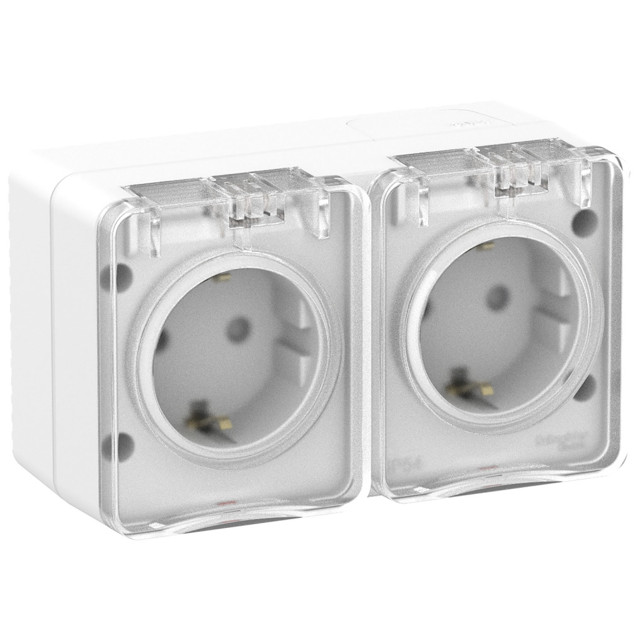���������� ������� 2 ����� SYSTEME ELECTRIC AtlasDesign Profi54 �/� �/� IP54 16� 250B �����  
