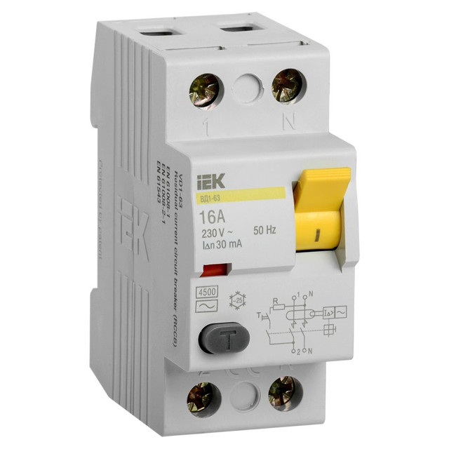 ���������� ���������� ��������� ���������� IEK KARAT ��1-63 2� 16� 30��  