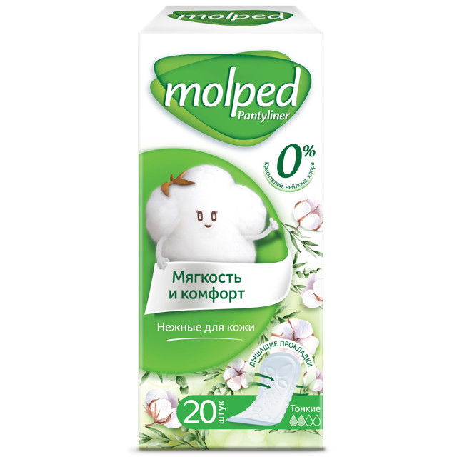 ���������� ��������� MOLPED Pure&Soft Skin Frendly ������������ ������ ������ 20��  