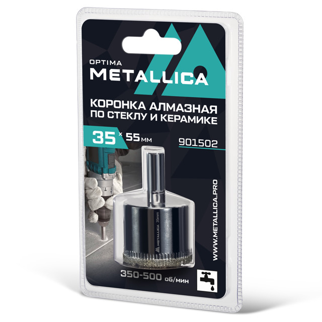 ���������� ������� �������� METALLICA Optima �� ������ � ������ 35x55��  