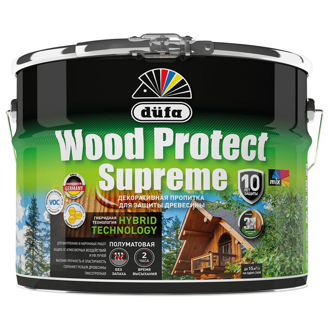 ���������� �������� �������������� DUFA Wood Protect Supreme 9� ����������, ���.��00-008383  