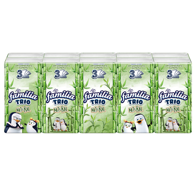 ���������� ������ ������� FAMILIA Trio Natural 3-������� 10�� 10��.  