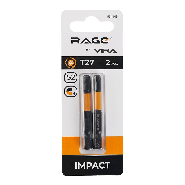 ���������� ���� RAGE by VIRA TORX T27 50�� 2��  