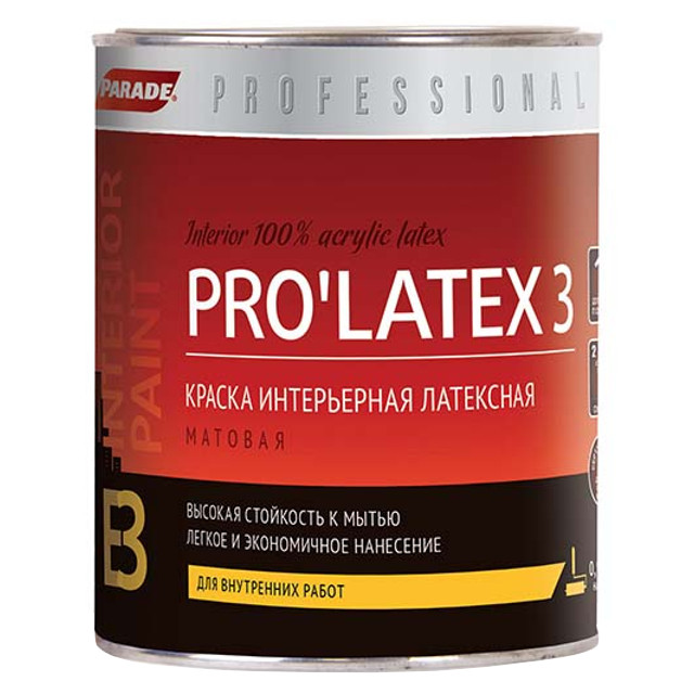 ���������� ������ ��������� PARADE Pro Latex �3  ��� ���� � �������� ���������� 0,9�, ���.0005955  