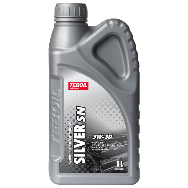 ���������� ����� �������� TEBOIL Silver SN 5W-30 1�  