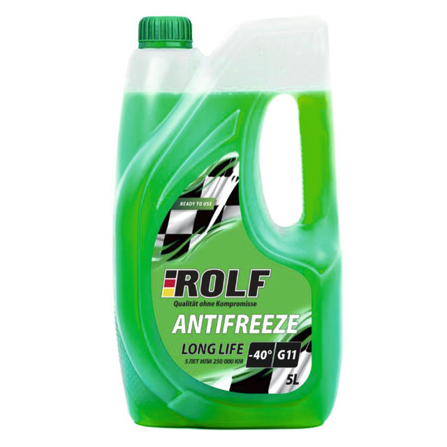 ���������� �������� ROLF Antifreeze G11 Green 5�  