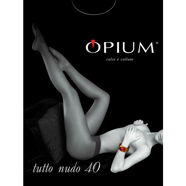 ���������� �������� OPIUM Tutto Nudo 40den 3 nero  