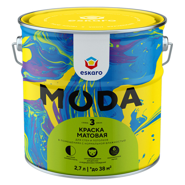 ���������� ������ ��������� ESKARO Moda 3 ���� TR ��� ���� � �������� 2,7� ����������, ���.4630042540415  
