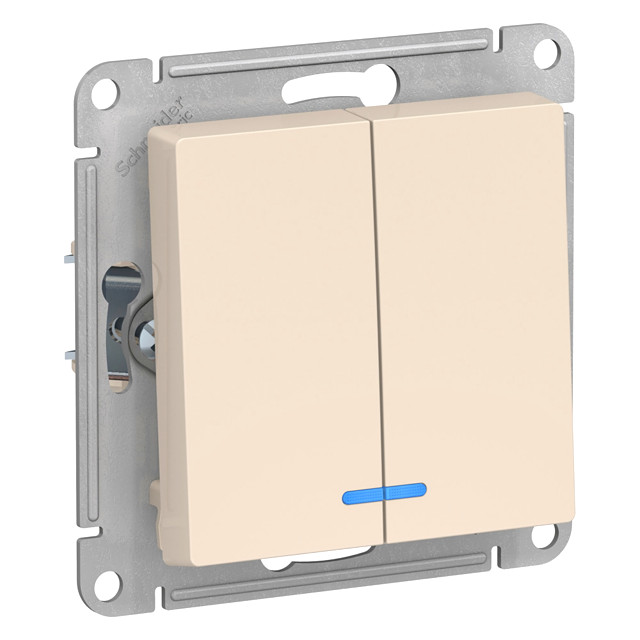 ���������� ����������� 2-��������� SYSTEME ELECTRIC Atlas Design 10� �/� �������  