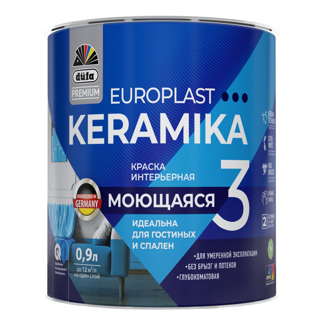 ���������� ������ �/� DUFA Premium EuroPlast Keramika 3 ���� 1 ��� ���� � �������� 0,9� �����, ���.��00-006958  