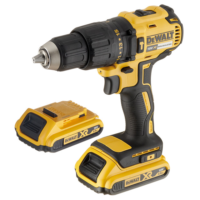 ���������� �����-���������� ������� DEWALT 18�XR ����������� 340�� 65�� Li-ion 2�� � ���  