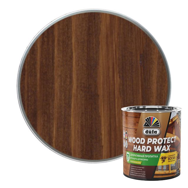 ���������� �������� �������������� DUFA Wood Protect Hard wax   �������� ������ 0,75�, ���. ��00-010447  