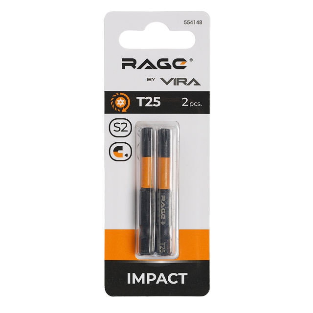 ���������� ���� RAGE by VIRA TORX T25 50�� 2��  