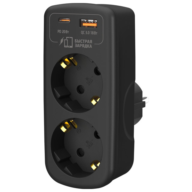 ���������� ������������-������� ����� USB 16� �/� 1USB-A+1USB-C ������� ������� ������  