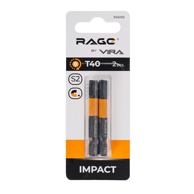 ���������� ���� RAGE by VIRA TORX T40 50�� 2��  