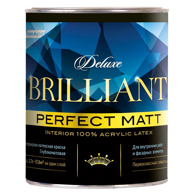 ���������� ������ ��������� PARADE Deluxe brilliant perfect matt ����� 0,9�, ���.0007390  