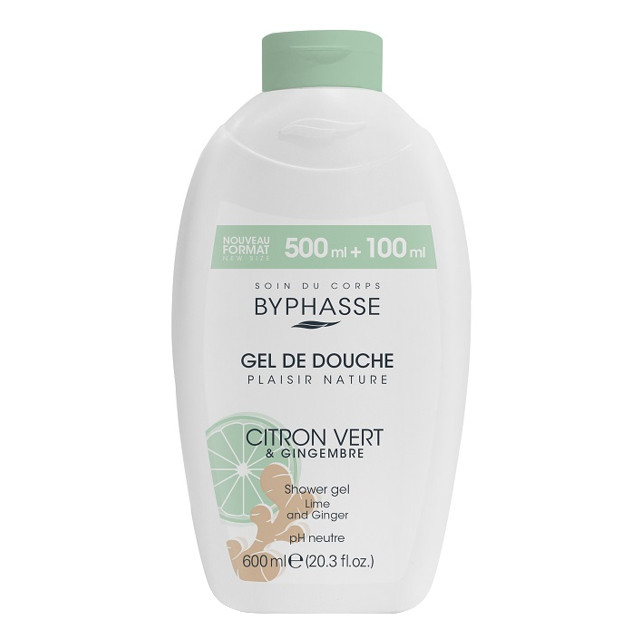 ���������� ���� ��� ���� BYPHASSE Lime and Ginger 600��  