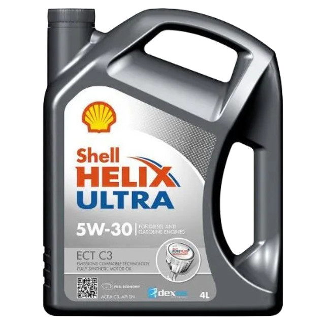 ���������� ����� �������� SHELL HELIX ULTRA ECT C3 5w30 4�  