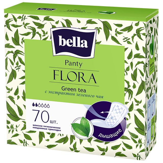 ���������� ��������� BELLA Panty Flora Green tea ������70��  