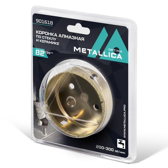 ���������� ������� �������� METALLICA Optima �� ������ � ������ 82x55��  
