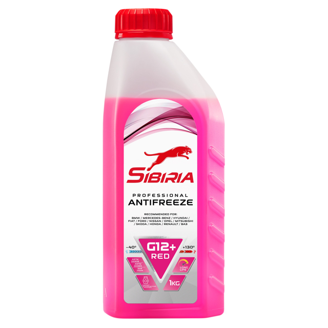 ���������� �������� SIBIRIA Antifreeze G12+ ������� 1��  