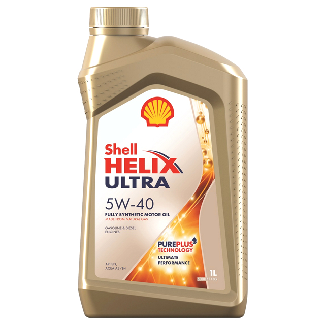 ���������� ����� �������� SHELL Helix Ultra 5W40 1�  