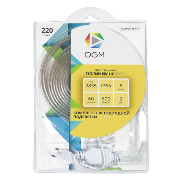���������� ����� ������������ �������� OGM 220� 30�� 2835 60�/� IP44 5� ������  