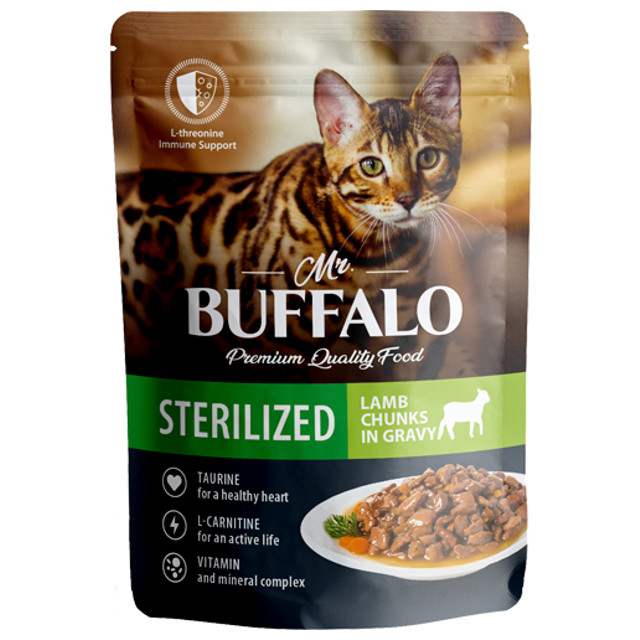 ���������� ���� ��� ����� BUFFALO Sterilized ������� � ����� ���� 85�  