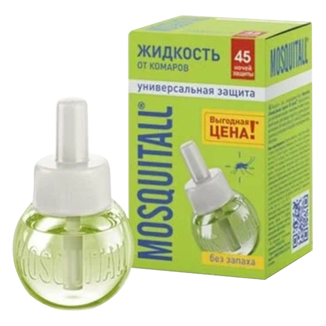 ���������� �������� ��� ���������� MOSQUITALL ������������� ������ �� ������� 45 �����  