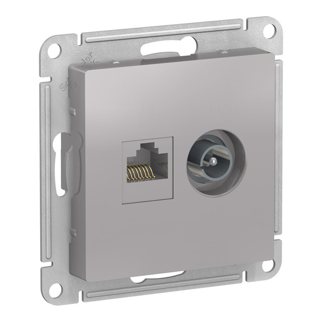 ���������� ������� ������� ������������� � ������������ Atlas Design RJ45+tv ��������� 5� ��������  