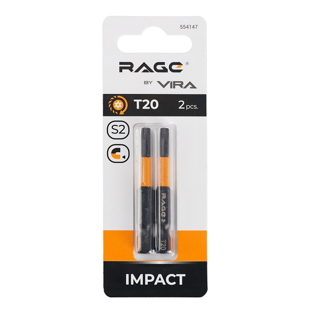 ���������� ���� RAGE by VIRA TORX T20 50�� 2��  