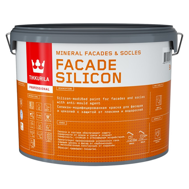 ���������� ������ ��������� �������� TIKKIVALA Facade Silicon ���� C 9� ����������, ���.700011480  