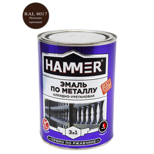 ���������� �����-����� �� ������� HAMMER 0,9�� RAL8017 ���������-����������, ���.��000133623  