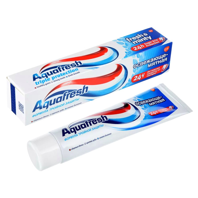 ���������� ����� ������ AQUAFRESH ���������-������ 100��  