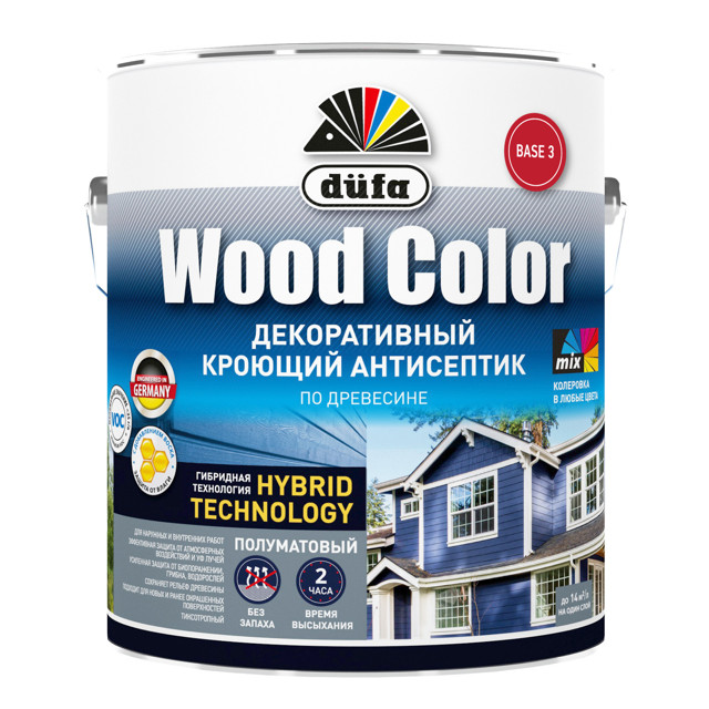 ���������� �������� �������������� DUFA Wood Color ���� 3 2,2� ����������, ���.��00-007352  