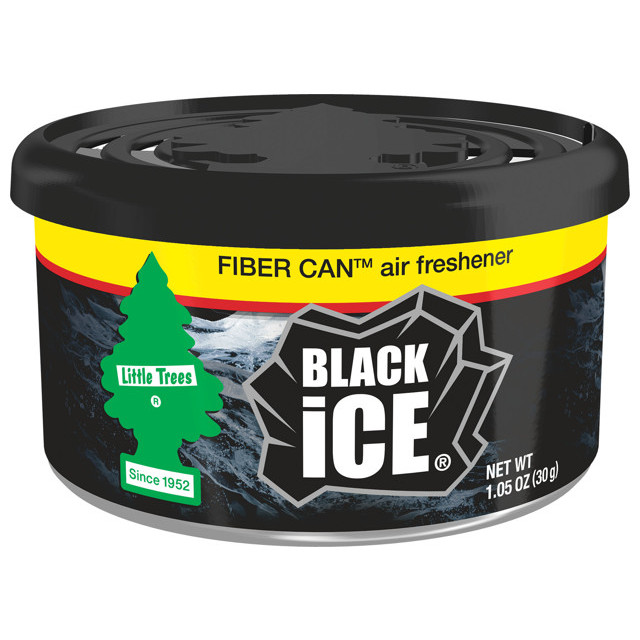 ���������� ������������ LITTLE TREES FIBER CAN Black Ice  