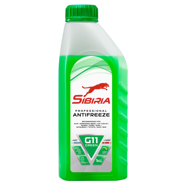 ���������� �������� SIBIRIA Antifreeze G11 ������� 1��  
