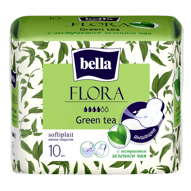 ���������� ��������� BELLA Panty Flora Green tea 10��  