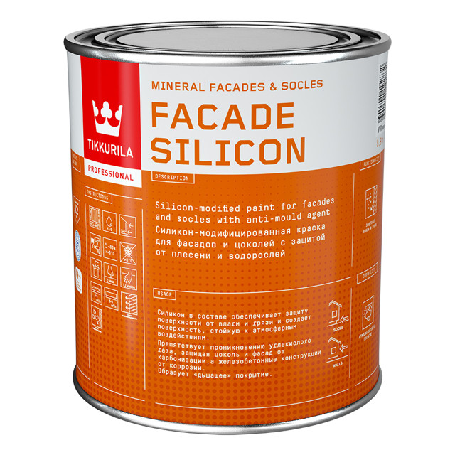 ���������� ������ ��������� �������� TIKKIVALA Facade Silicon ���� � 0,9� �����, ���.700011473  
