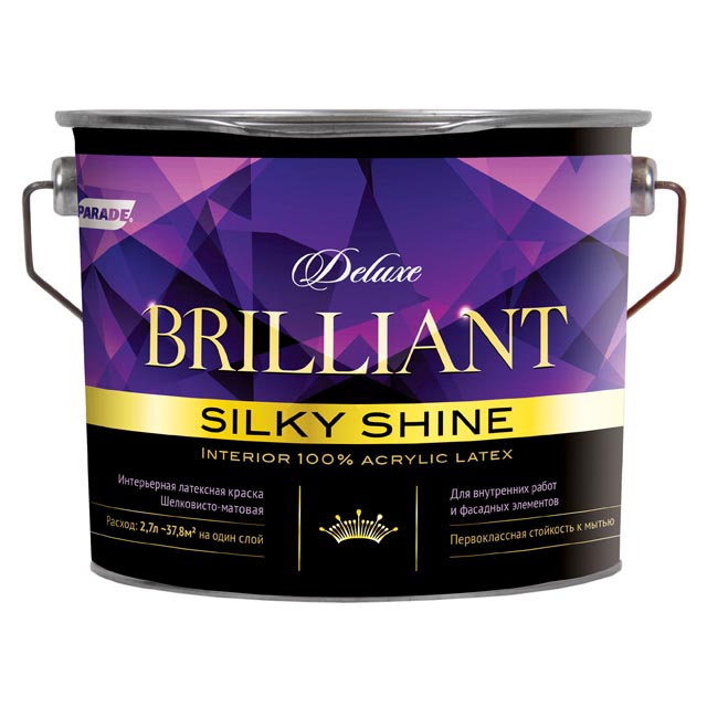 ���������� ������ ��������� PARADE Deluxe brilliant silky shine ����� 2,7�, ���.0007400  