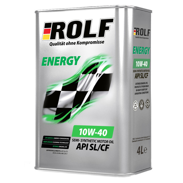 ���������� ����� �������� ROLF Energy SAE 10W-40 API SL/CF 4�  