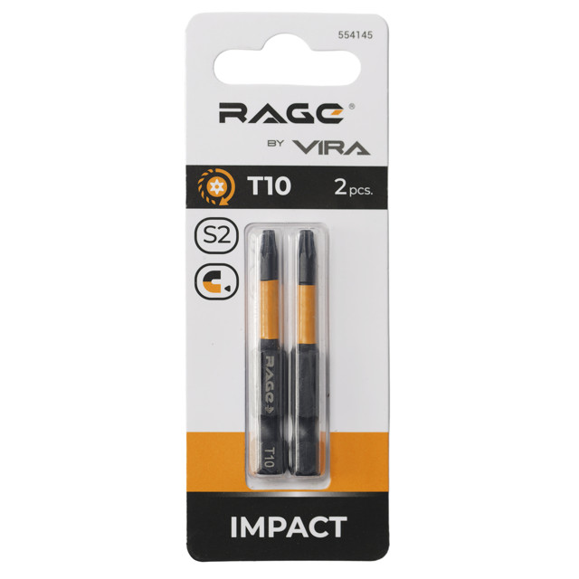���������� ���� RAGE by VIRA TORX T10 50�� 2��  