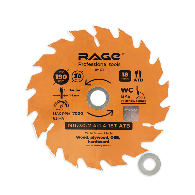 ���������� ���� ������� �� ������ RAGE by VIRA Fast cut 190�30/20/16�� 18 ������  
