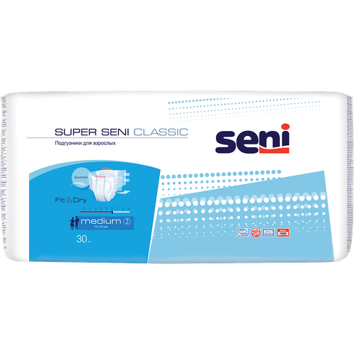���������� Seni ���������� ��� �������� Super Classic Medium 30 ��