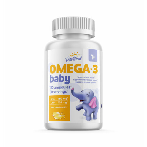  3     VitaMeal Omega-3 Bab   -, 120    , -, 