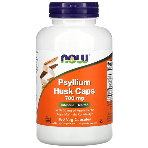   NOW Psyllium Husk Caps ., 200 , 700 , 180 .