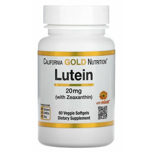 ���������� ������ 20 ��, 60 ������, California gold nutrition