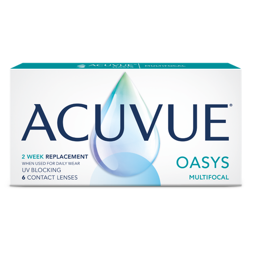 ���������� ���������� ����� ACUVUE Oasys Multifocal, 6 ��., R 8,4, D +4,5, ADD: �������, 1 ��.